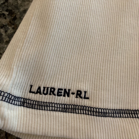 Ralph Lauren White Knit Long Sleeve - Picture 2 of 5